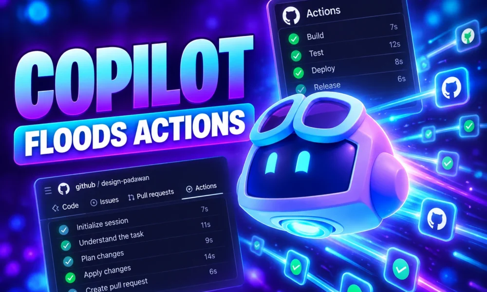 Copilot cloud agent floods GitHub Actions minutes