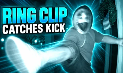 Douglas County door kick challenge Ring camera footage