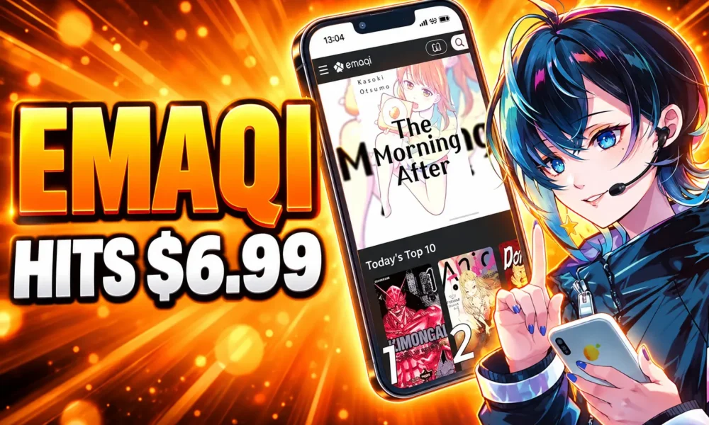 emaqi Premium $6.99 manga subscription 400 series