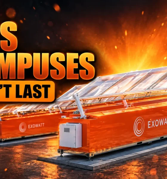 Exowatt warns gas AI campuses may not last