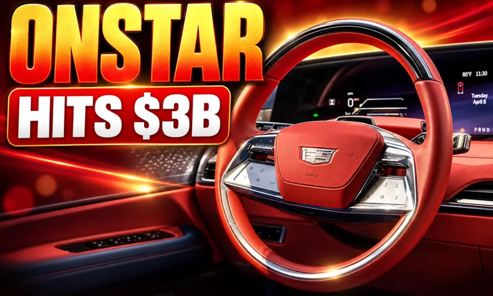 GM OnStar hits $3 billion software revenue