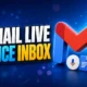 Google Gmail Live voice inbox Gemini rollout phones
