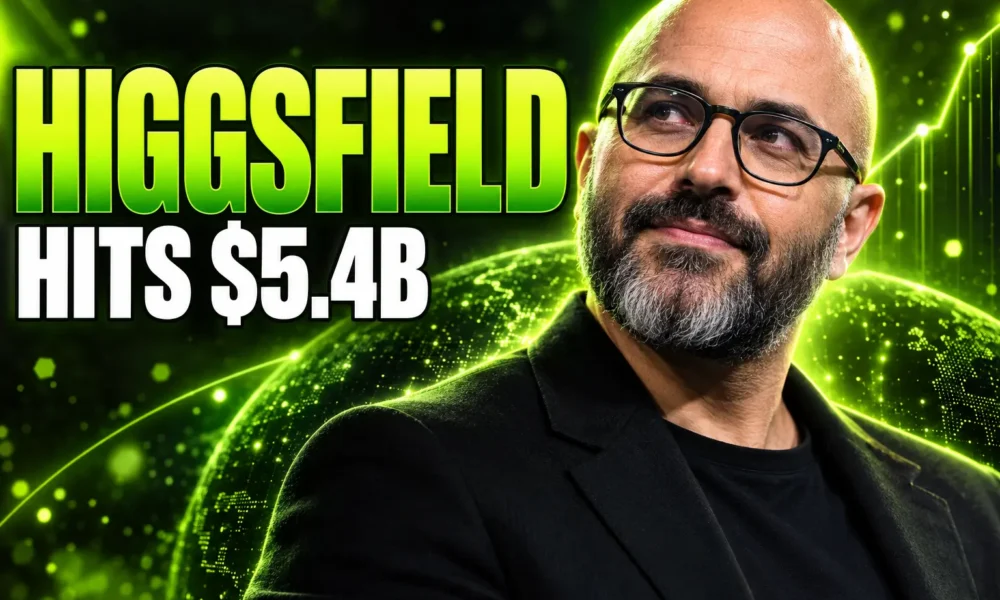 higgsfield 5.4 billion intel goldman series b