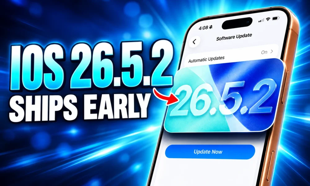 iOS 26.5.2 early security update 29 fixes