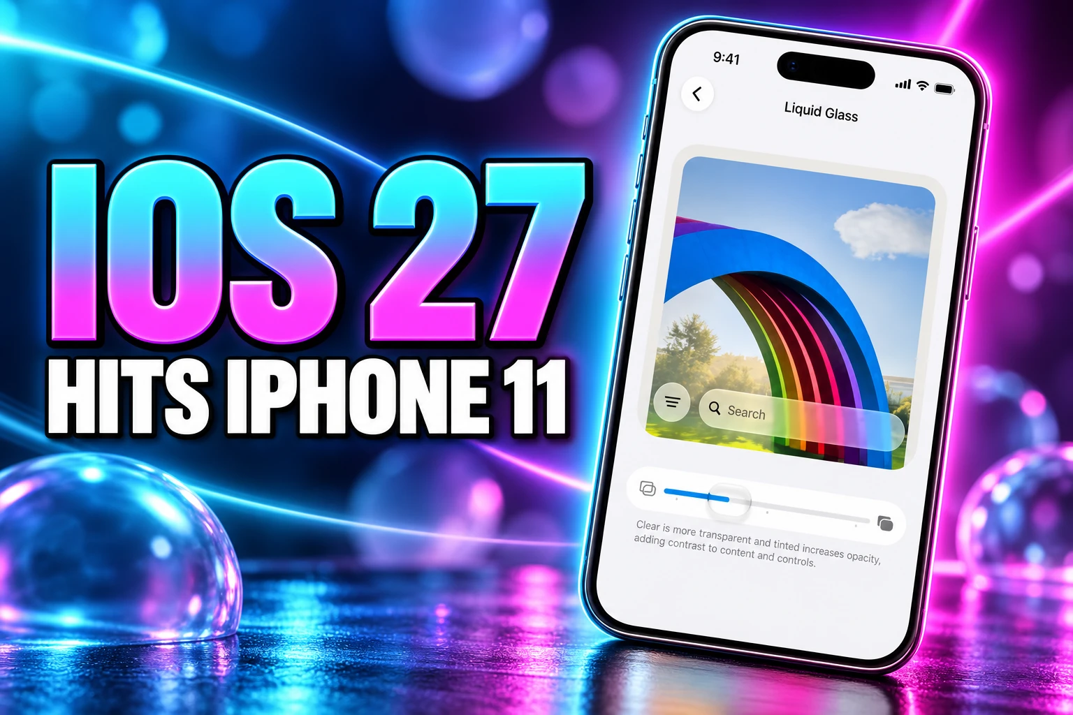 iOS 27 features on iPhone 11 without Siri AI