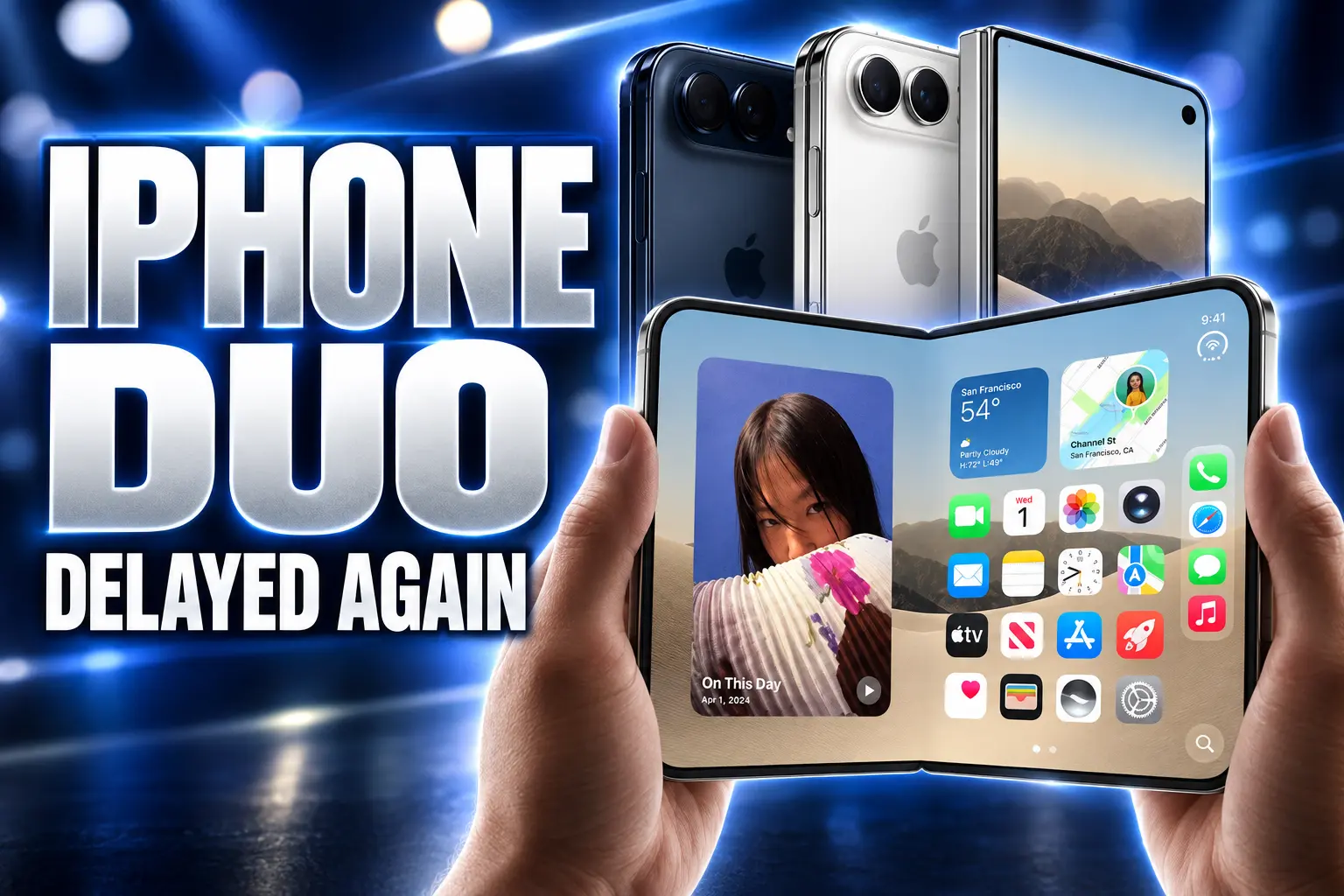 iPhone Duo foldable October 23 release date