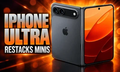 iPhone Ultra restacks two retired minis foldable