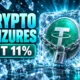 illicit crypto seizure rate 11 percent 2025