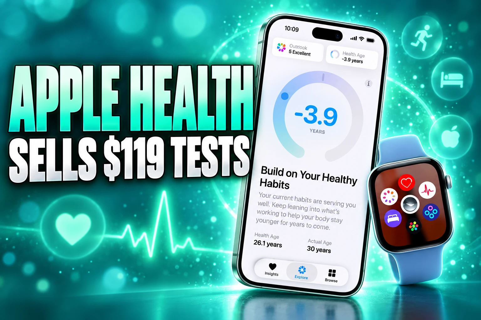 iOS 27 Health app Health Age Quest blood test