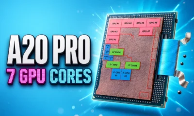 iPhone 18 Pro A20 Pro seven GPU cores leak