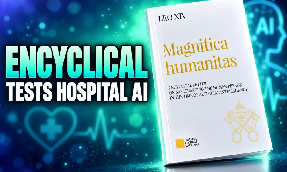 Magnifica Humanitas encyclical hospital AI moral test