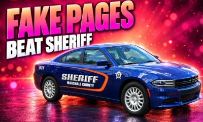 Marshall County sheriff AI fake pages beat office