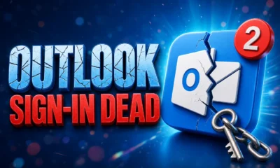 Microsoft Outlook outage shared authentication configuration EX1464935