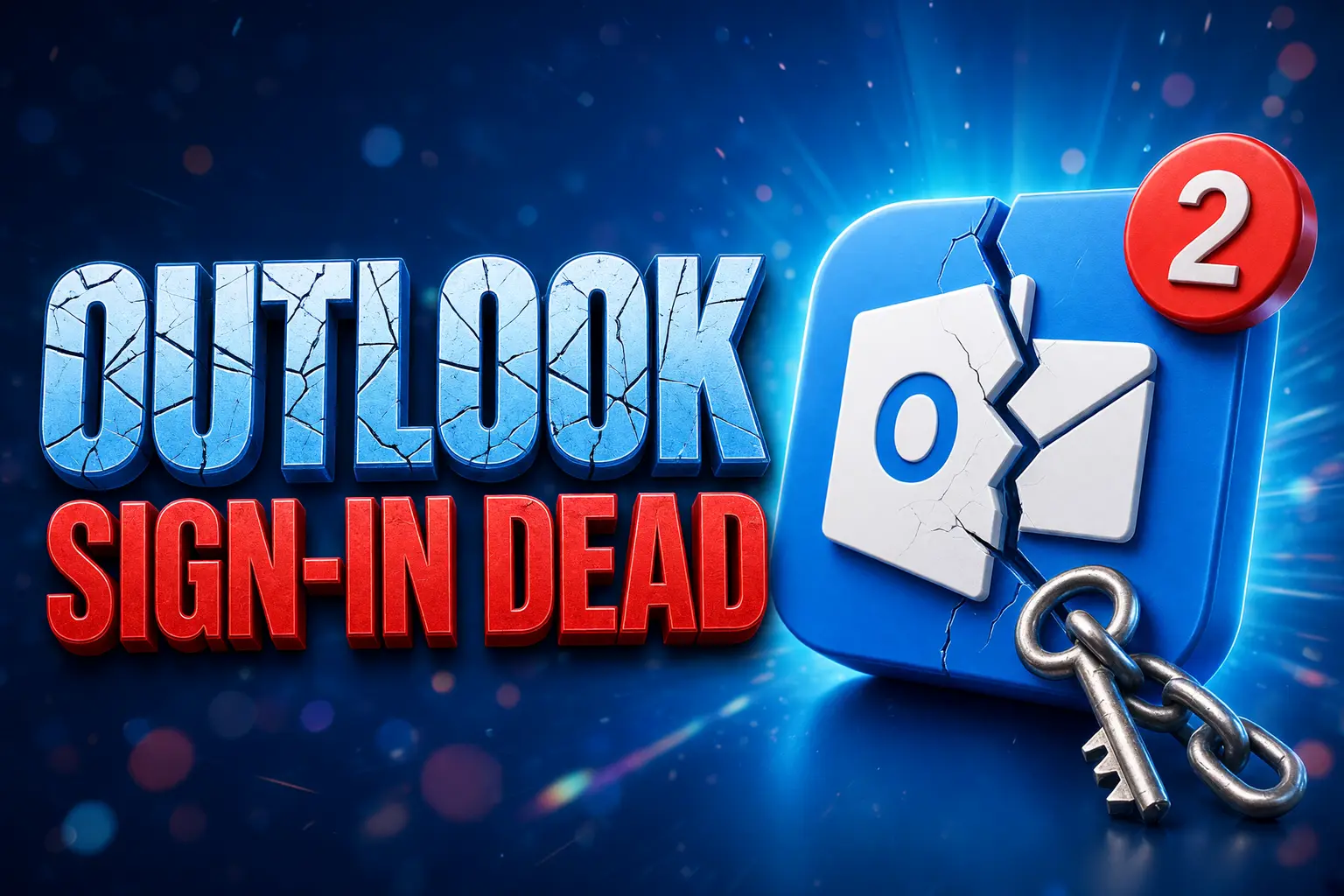 Microsoft Outlook outage shared authentication configuration EX1464935