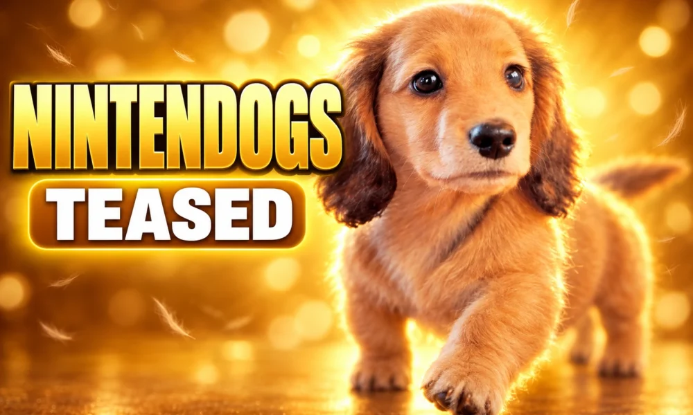 Nintendogs tease Nintendo forgotten games leak