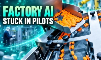 pharma manufacturing AI stuck in pilot digital twins