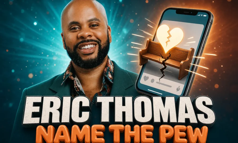 R. Eric Thomas dating app pastor advice tell church