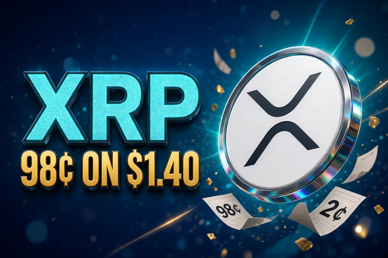 Robinhood XRP 9 a.m. prediction market $1.40