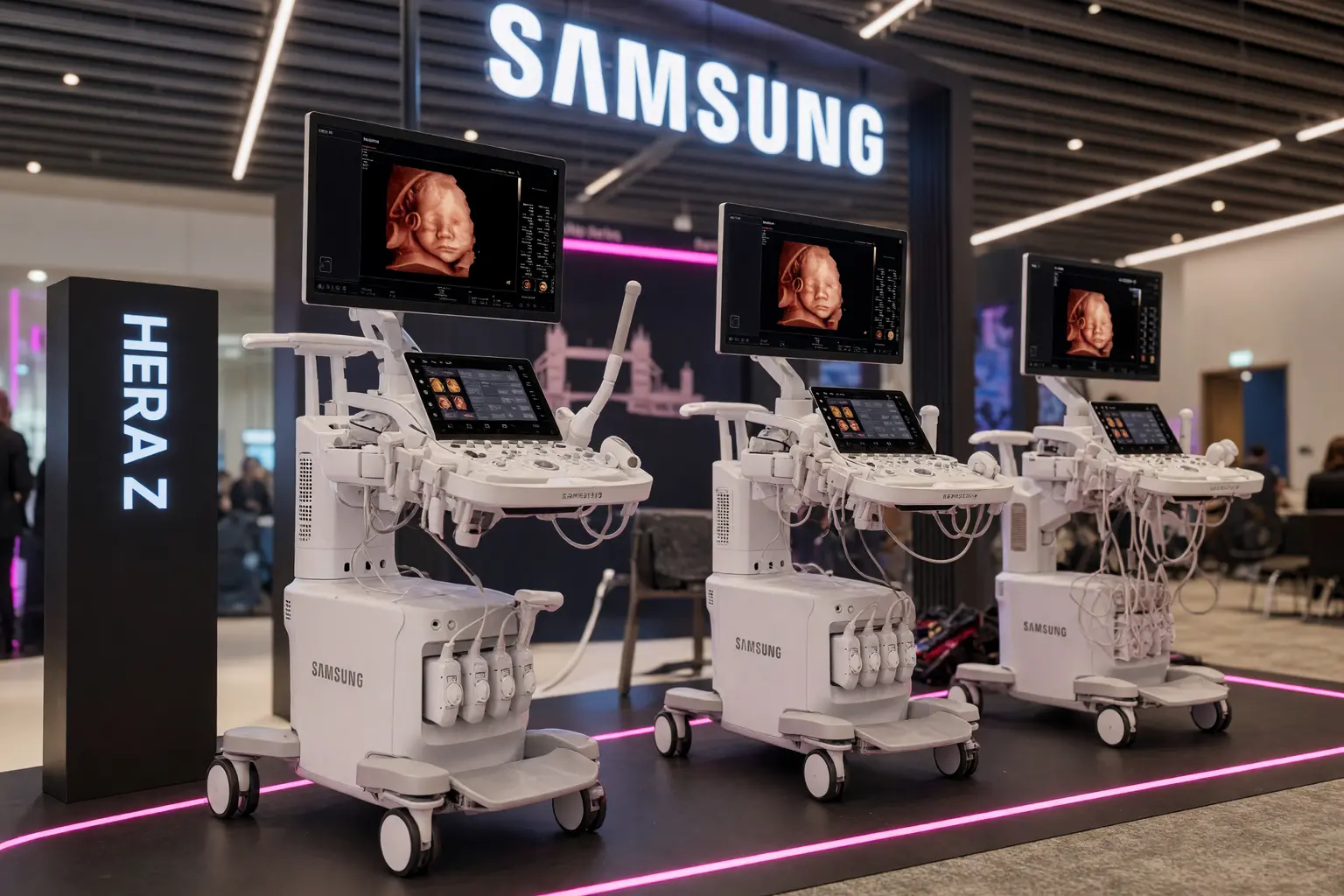 Samsung Medison HERA Z10 ultrasound launch ISUOG London