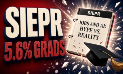 SIEPR AI jobs brief new graduate unemployment 5.6 percent