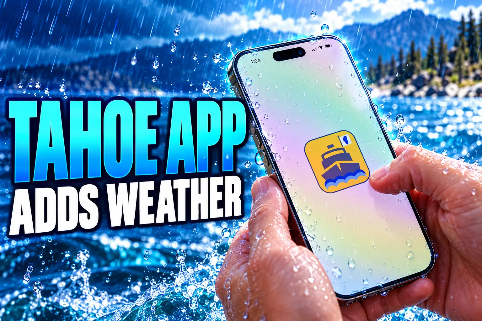 Tahoe Boating App adds live lake weather 2026
