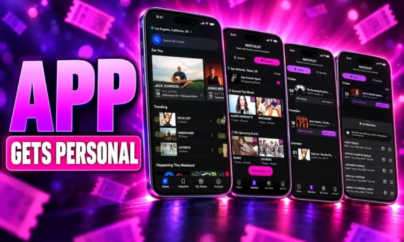 Ticketmaster app Watchlist personalized last-minute seats