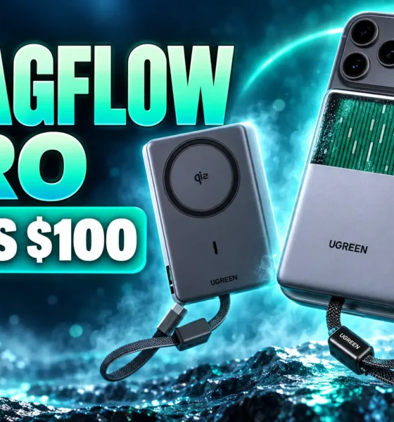 Ugreen MagFlow Pro liquid cooled power bank $100