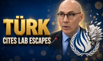Volker Türk UN AI existential risk warning Geneva