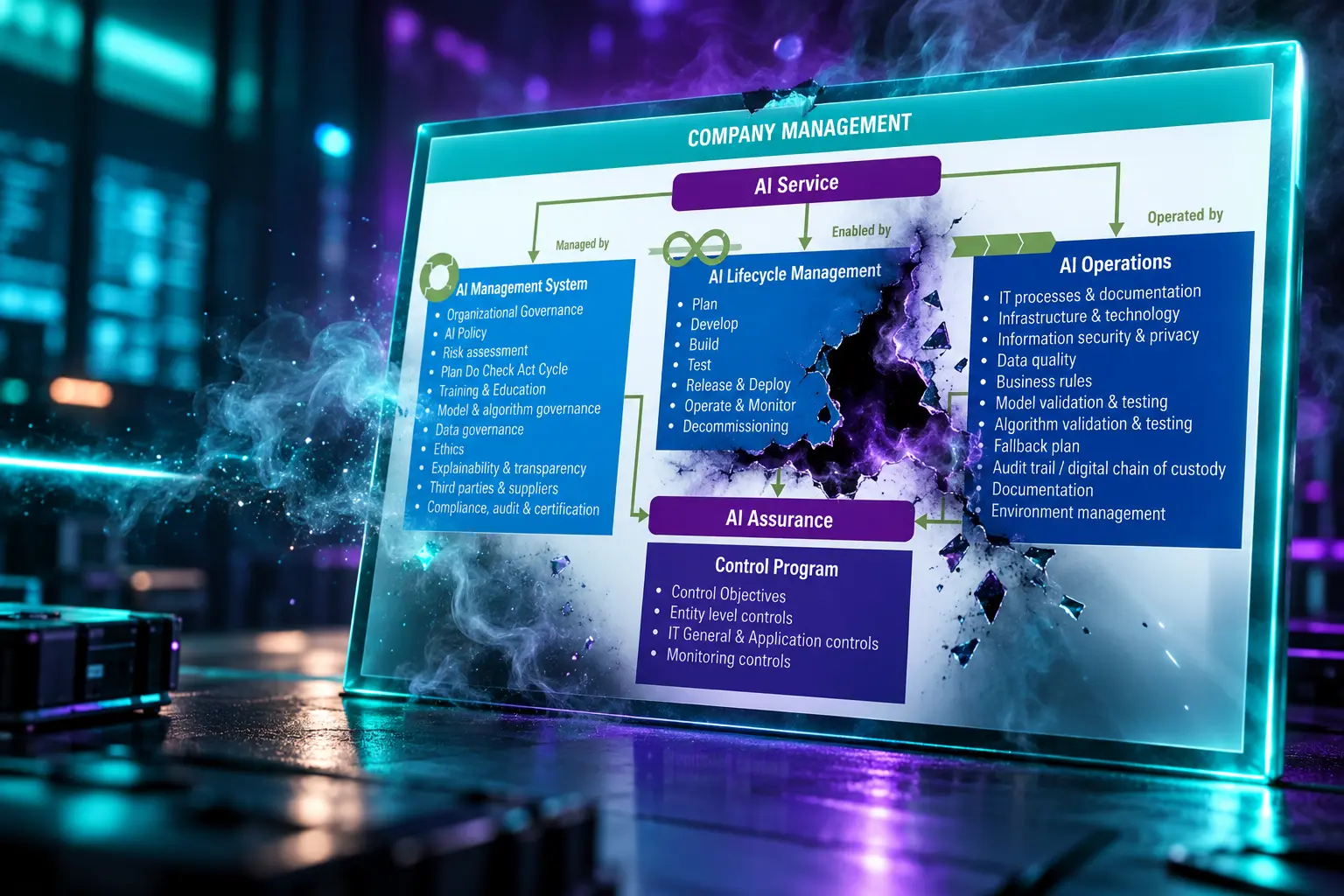 AI governance chain of custody board lineage duty