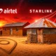 Airtel Starlink satellite-to-phone launch Congo