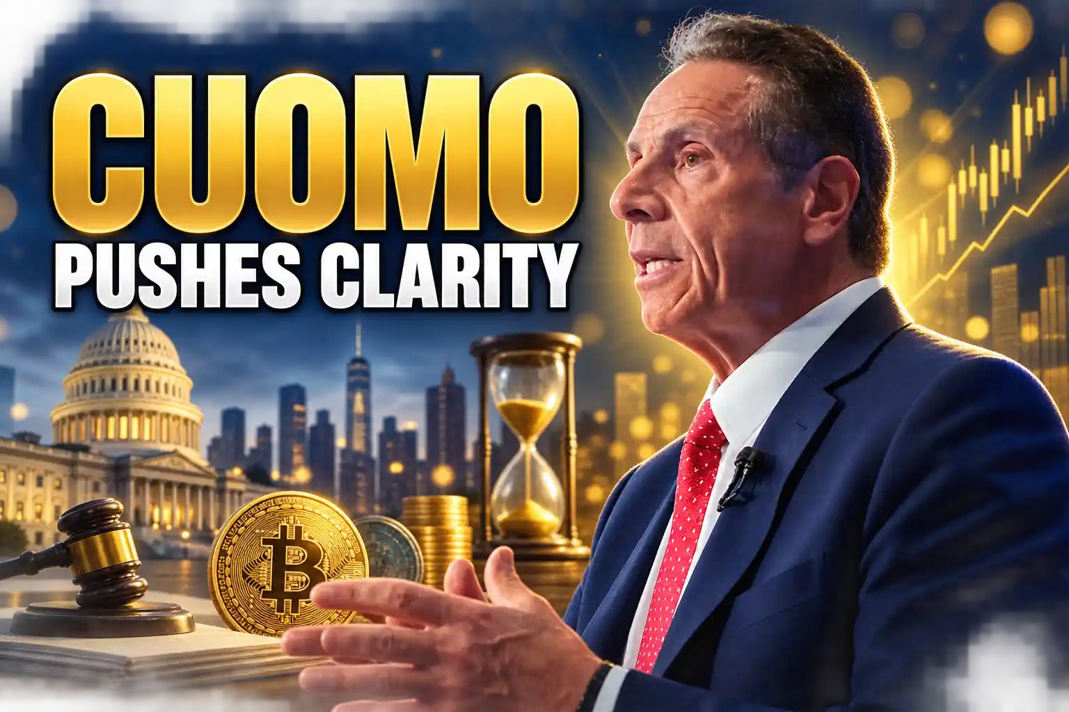 Cuomo pushes Clarity Act for OKX ICE crypto