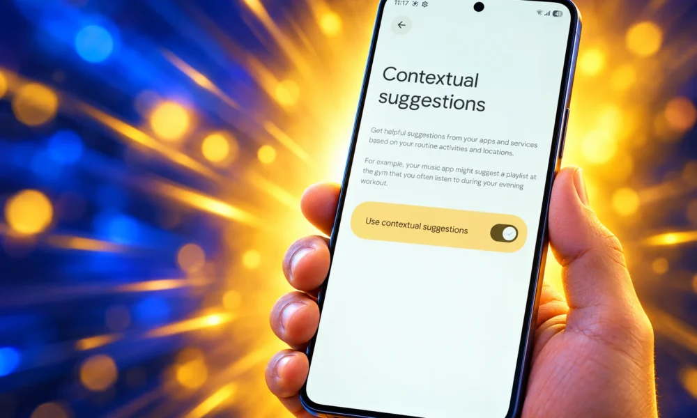Google Contextual Suggestions reaches Galaxy S25 Ultra