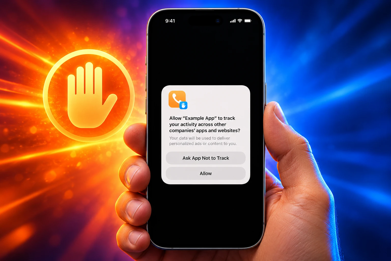 Apple ATT prompt Germany warning hand tracking changes