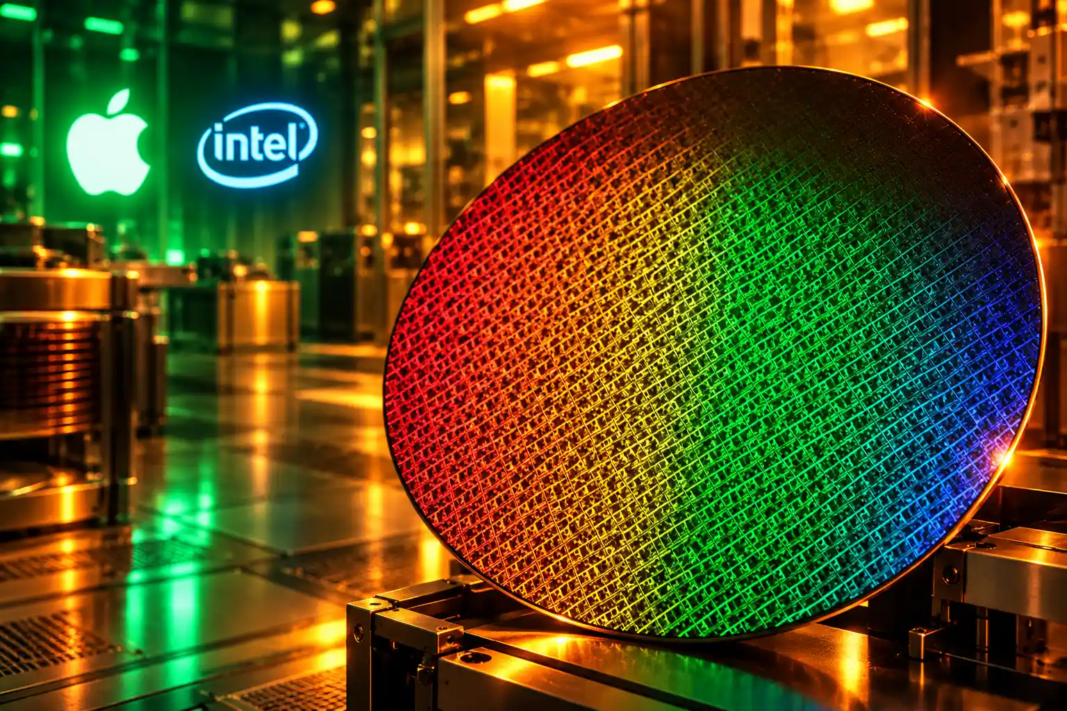 Apple Intel foundry deal iPhone chip supply
