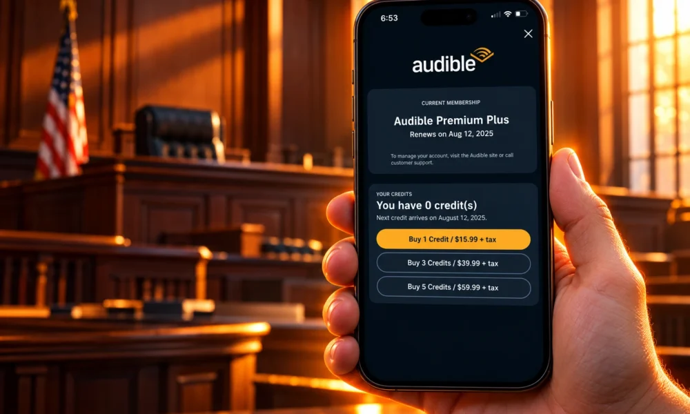 Audible credits class action mediation Judge Lin