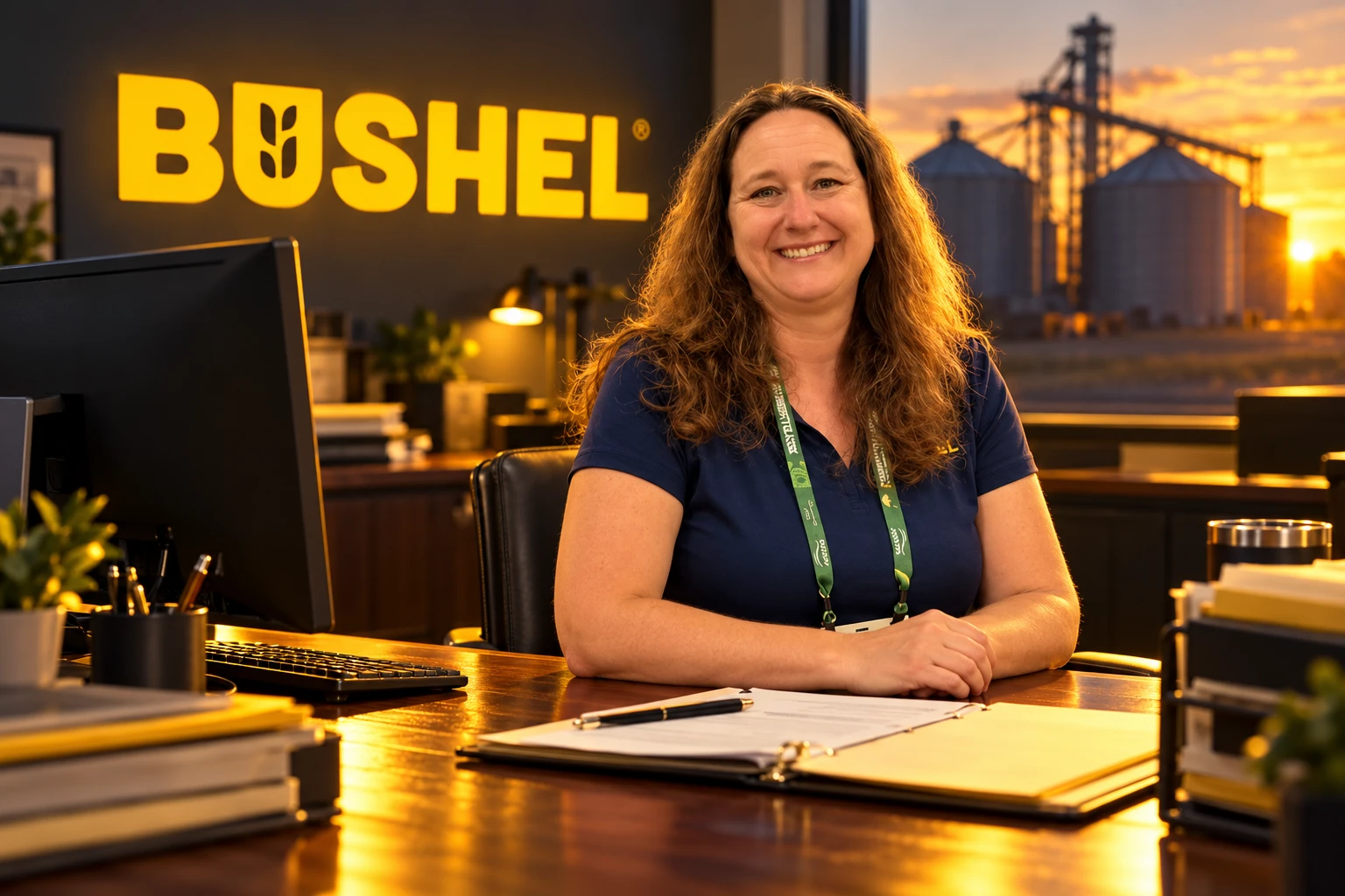 Bushel 2026 farm survey 14 percent AI office use