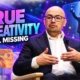 Demis Hassabis Cannes Lions true creativity AGI bottleneck