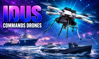 Dutch Navy IDUS software commands mixed drones