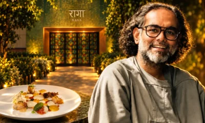 Gaggan Anand opens Raga Janpath with table photos
