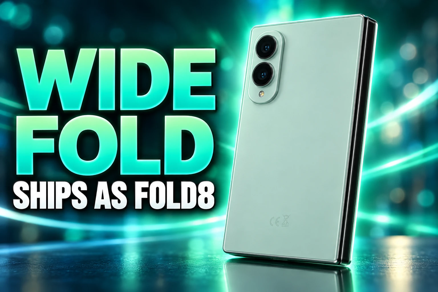 Wide Fold One UI 9 sketches became Galaxy Z Fold8
