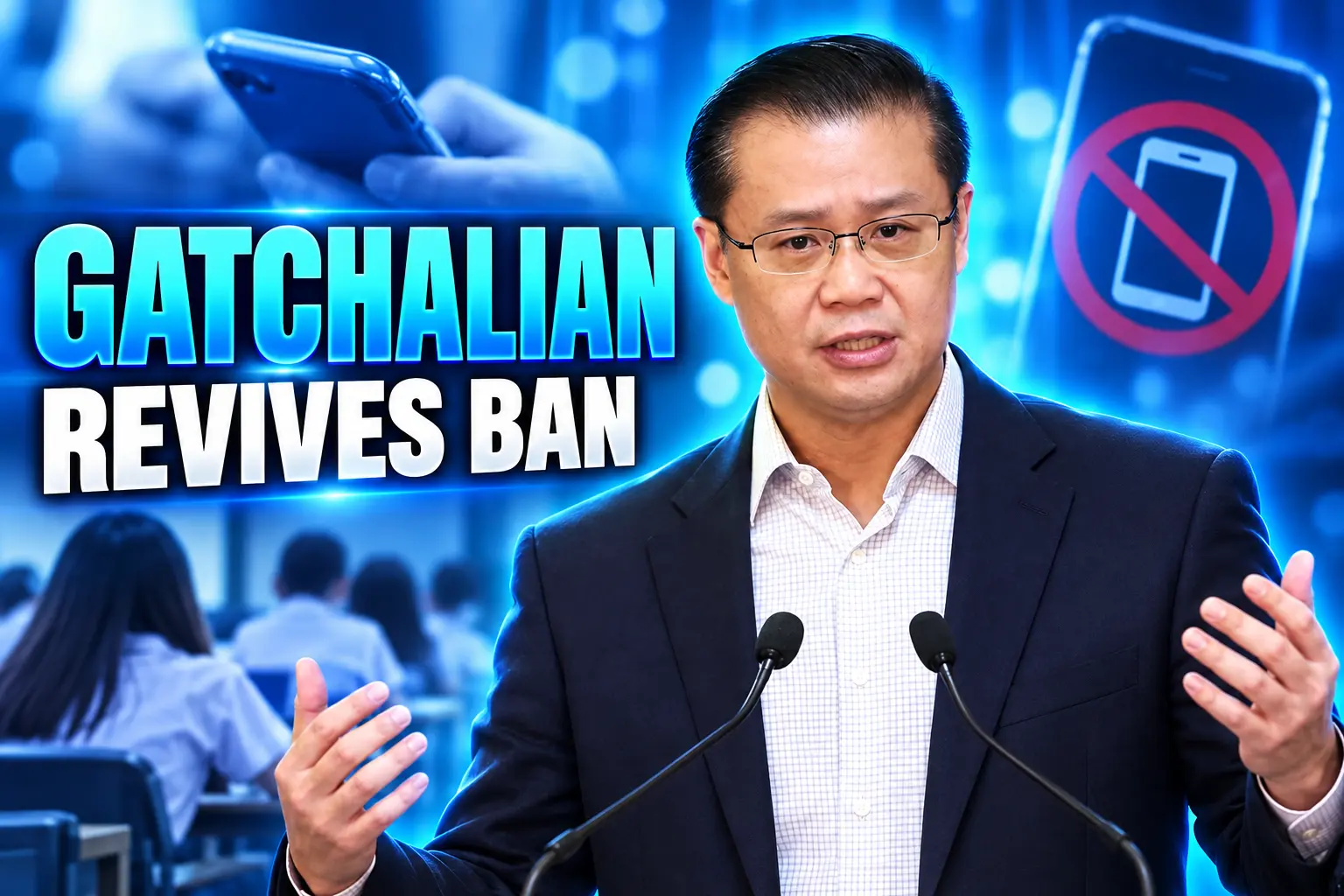 Gatchalian school smartphone ban after Tacloban shooting