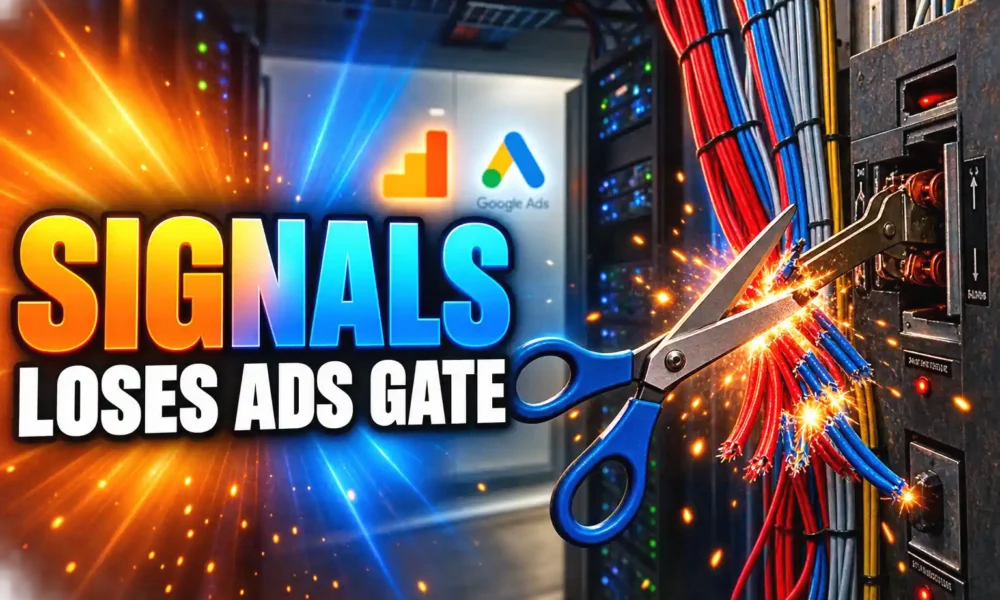 Google Signals loses Ads data control June 15