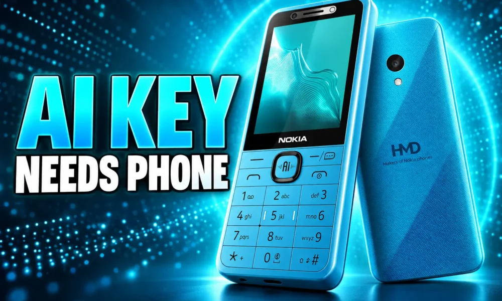 HMD Nokia 235 4G 2nd Edition AI button