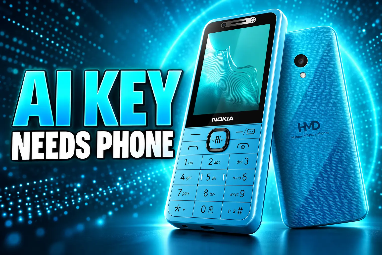 HMD Nokia 235 4G 2nd Edition AI button