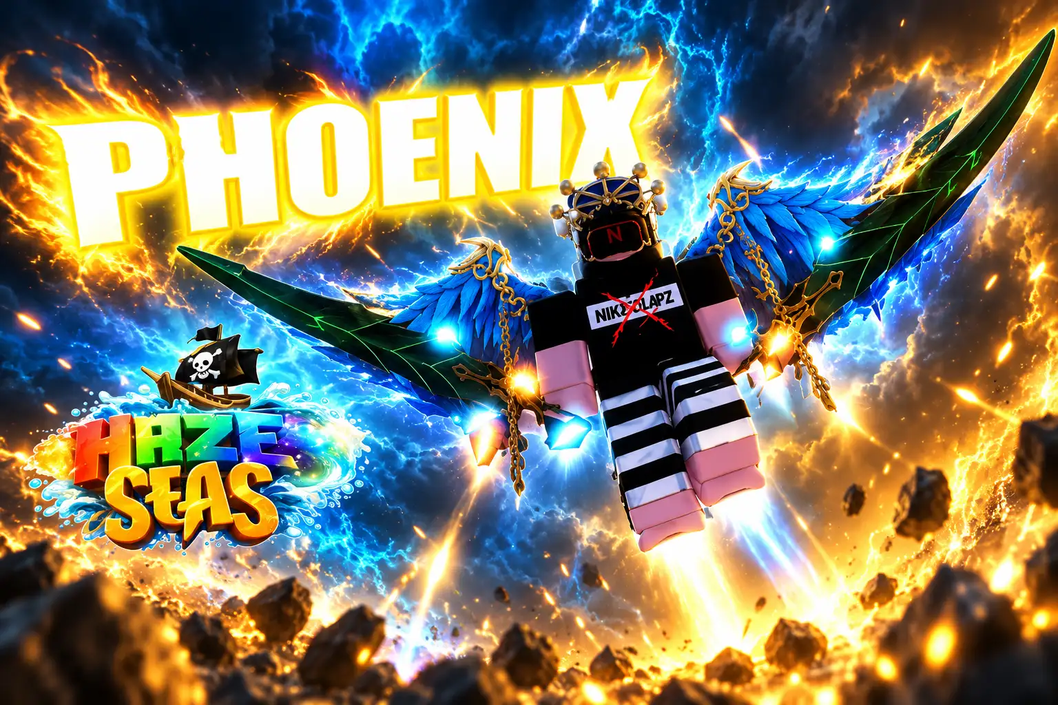 Haze Seas Phoenix Hybrid form sword flight rework