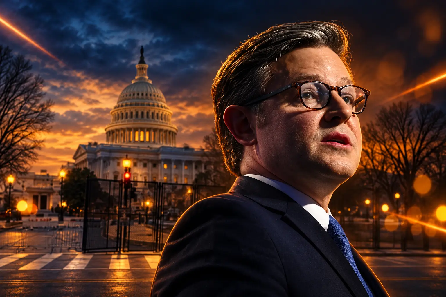 House Democrats AI kill switch letter Johnson recess