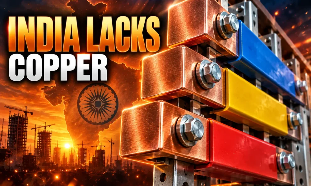 India copper shortage 800-volt AI data halls