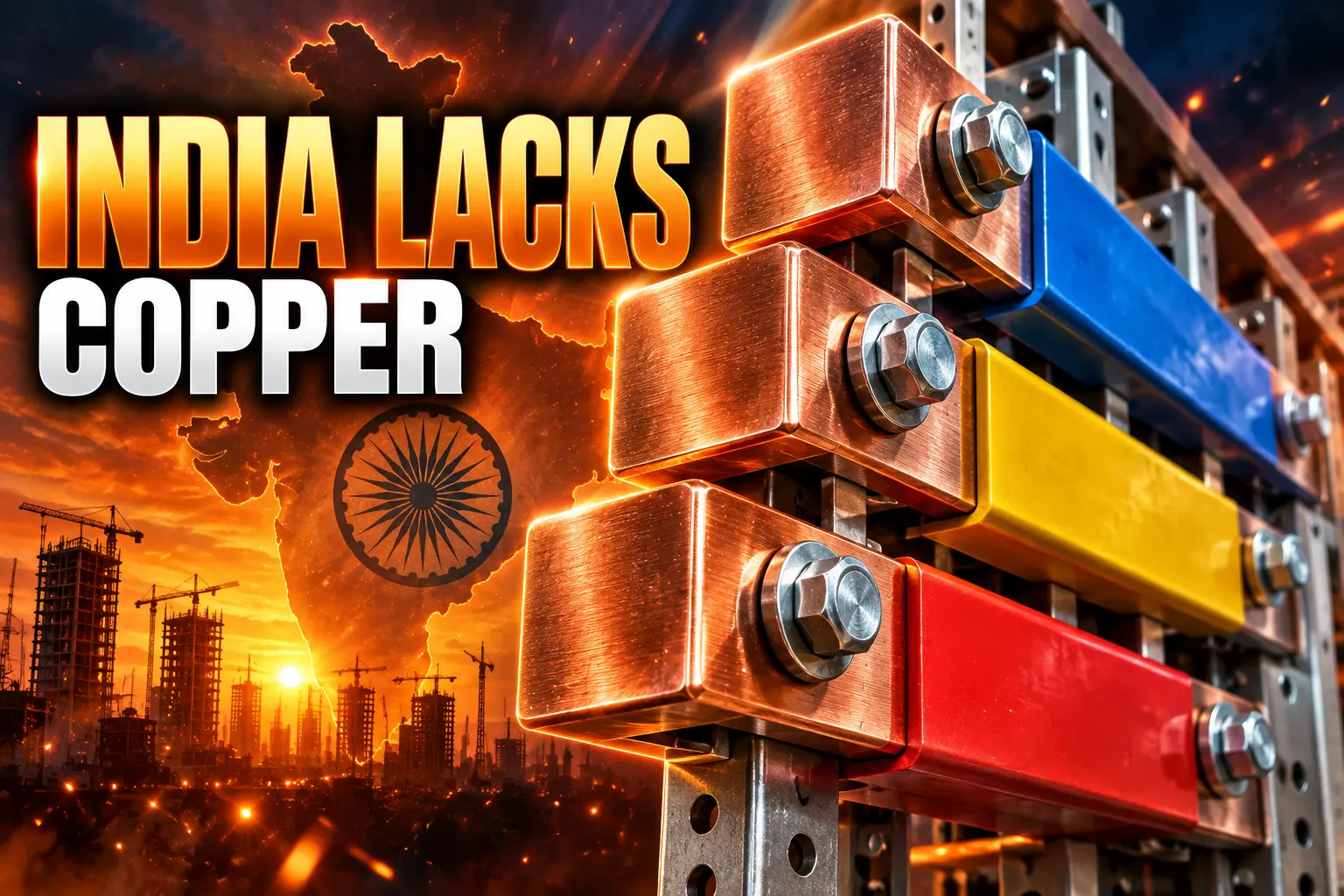 India copper shortage 800-volt AI data halls