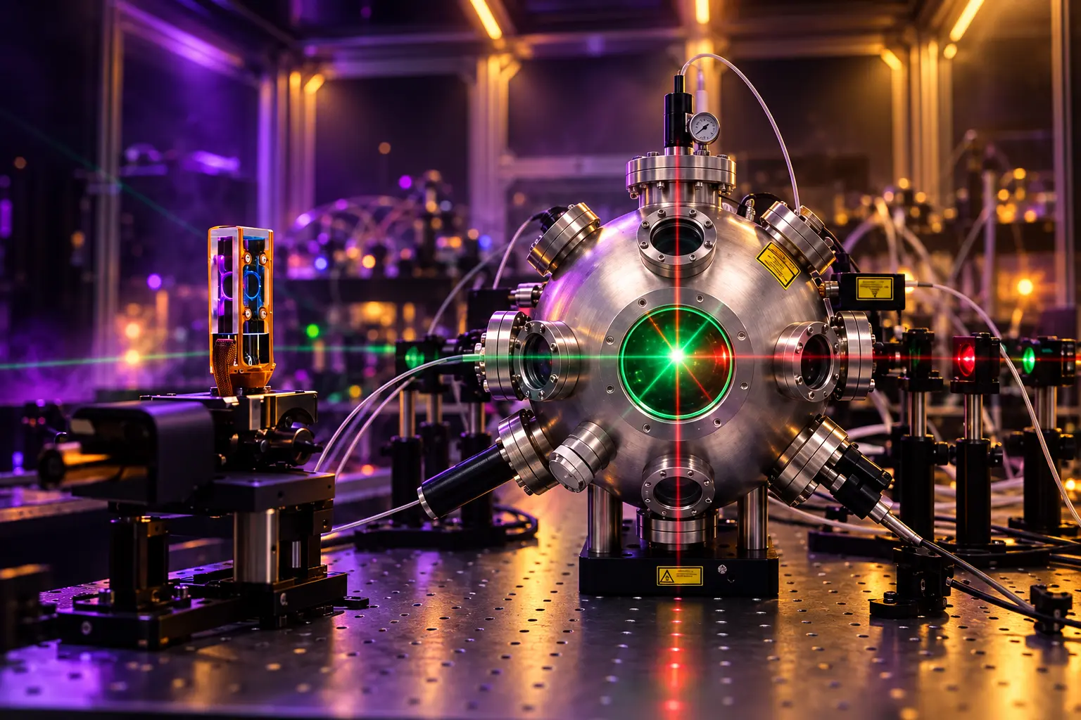 Infleqtion QPU inside Japan Shunkai atom quantum computer