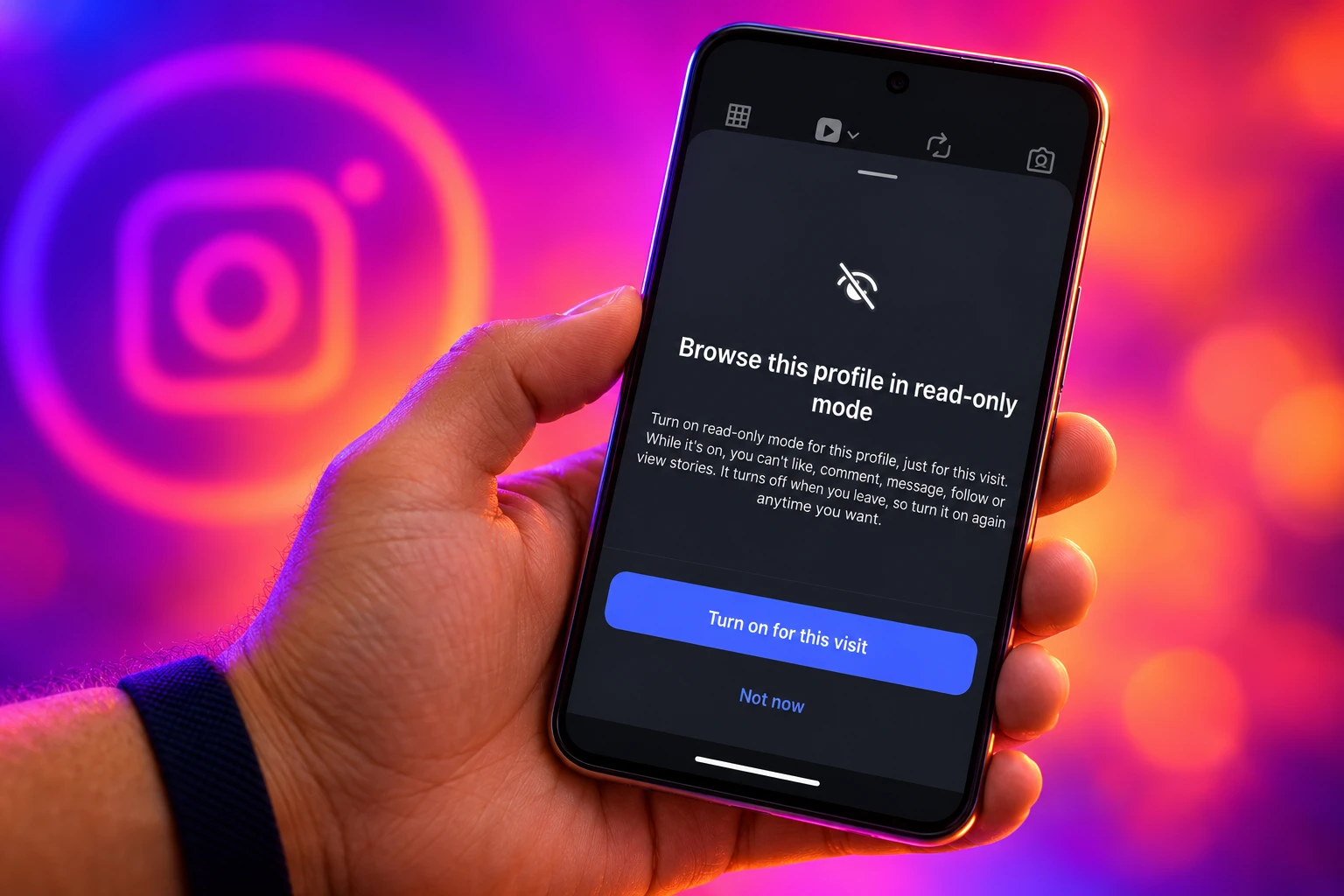 Instagram Plus read-only mode cuts stories